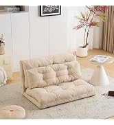 Amazon｜ShinrinKaze森風 ソファベッド 1人用 折りたたみ ローソファー